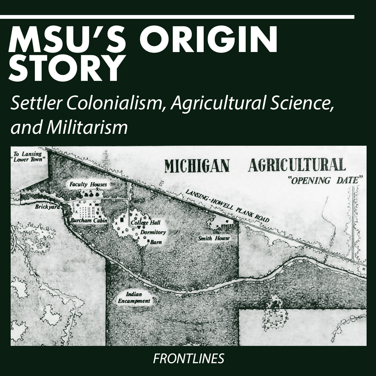 original map of MSU